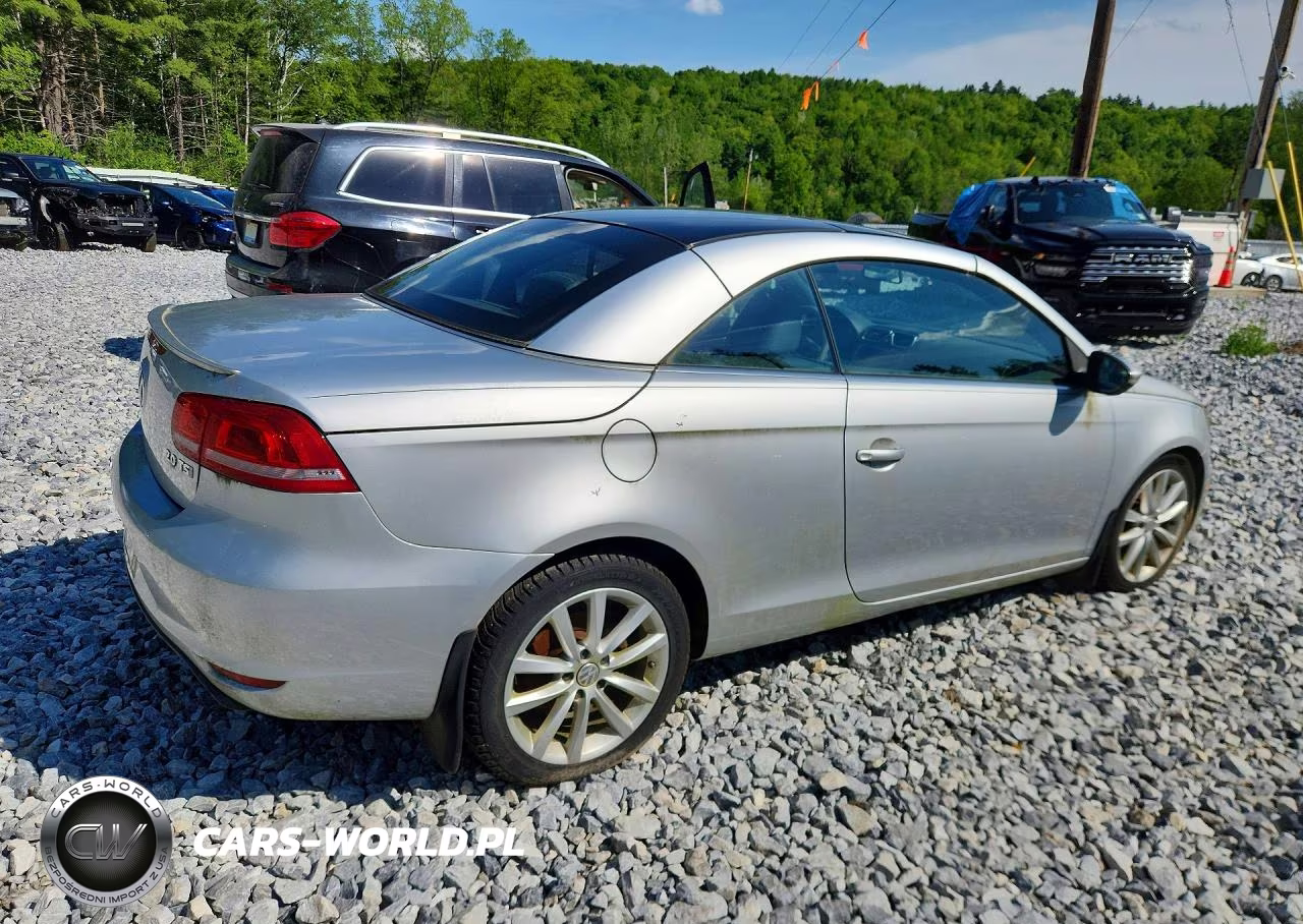 2012 Volkswagen Eos Komfort VIN:WVWBW7AH9CV004446 - 3