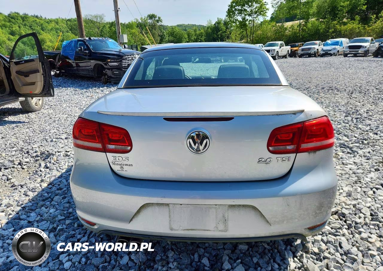 2012 Volkswagen Eos Komfort VIN:WVWBW7AH9CV004446 - 6