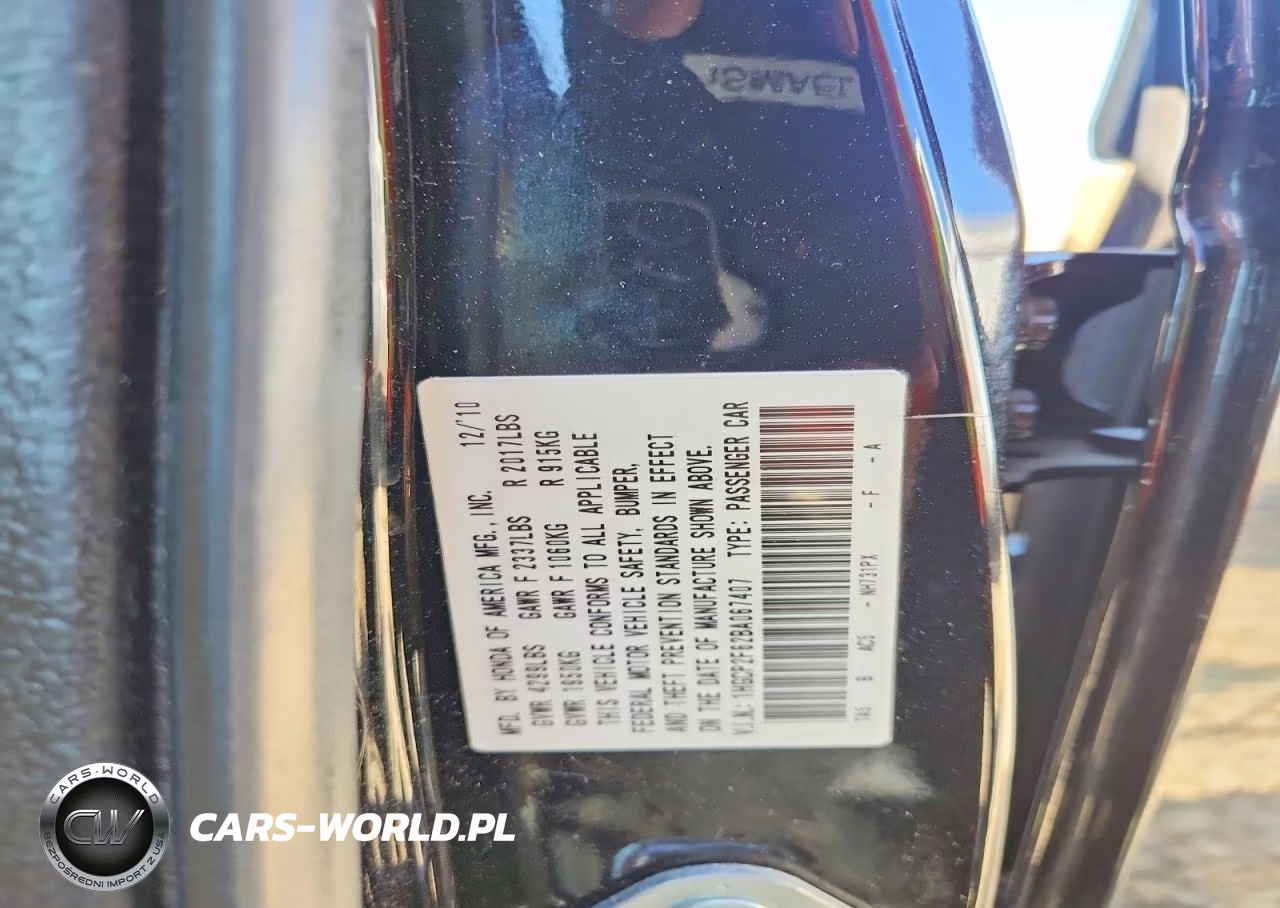 2011 Honda Accord Se VIN:1HGCP2F62BA067407 - 13
