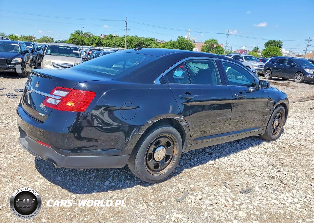 2013 Ford Taurus Police Interceptor VIN:1FAHP2M89DG160066 - 3