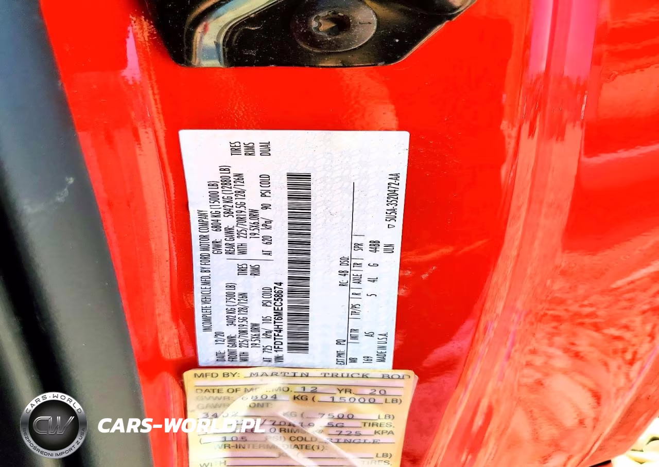 2021 Ford F450 Super Duty VIN:1FDTF4HT6MEC58674 - 13