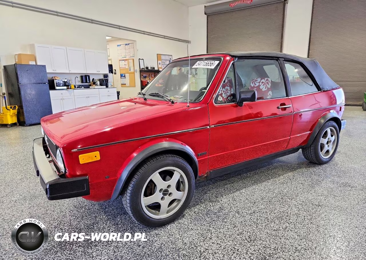 1986 Volkswagen Cabriolet