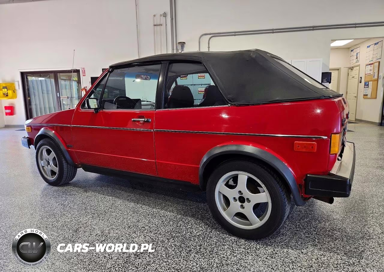 1986 Volkswagen Cabriolet VIN:WVWCA0151GK002763 - 2