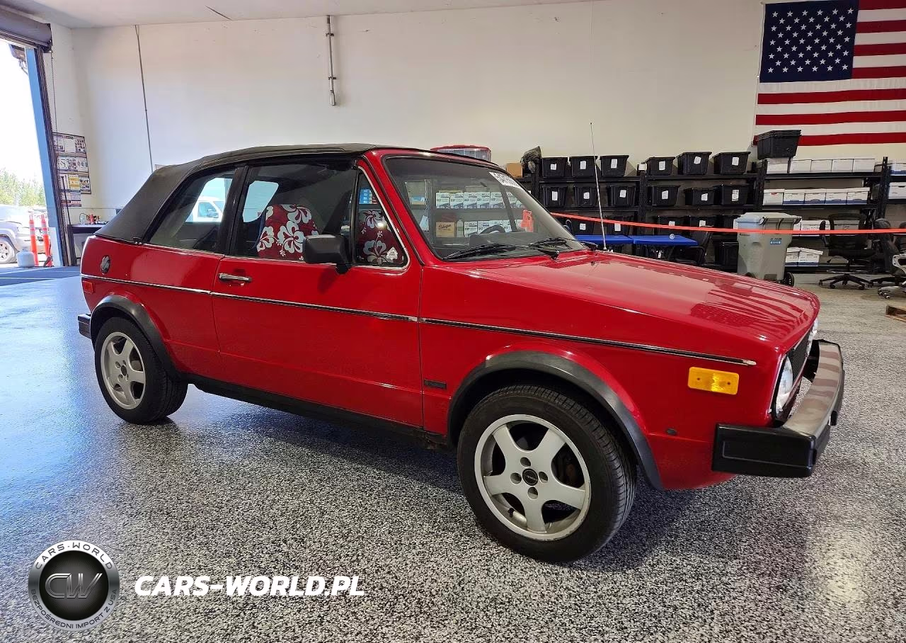 1986 Volkswagen Cabriolet VIN:WVWCA0151GK002763 - 4