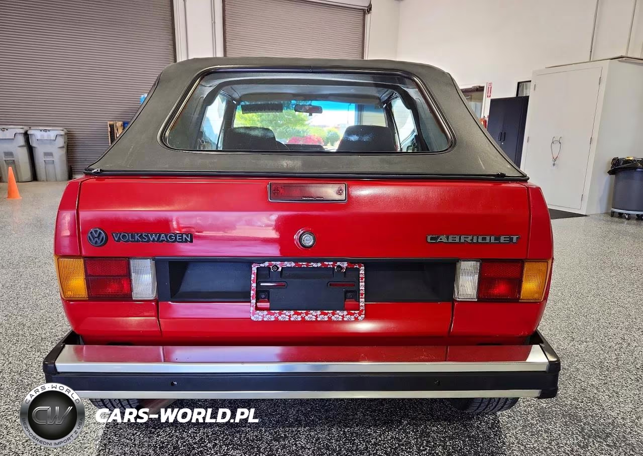 1986 Volkswagen Cabriolet VIN:WVWCA0151GK002763 - 6