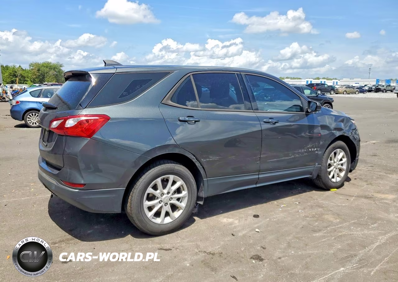 2018 Chevrolet Equinox Ls VIN:3GNAXHEV5JS550198 - 3