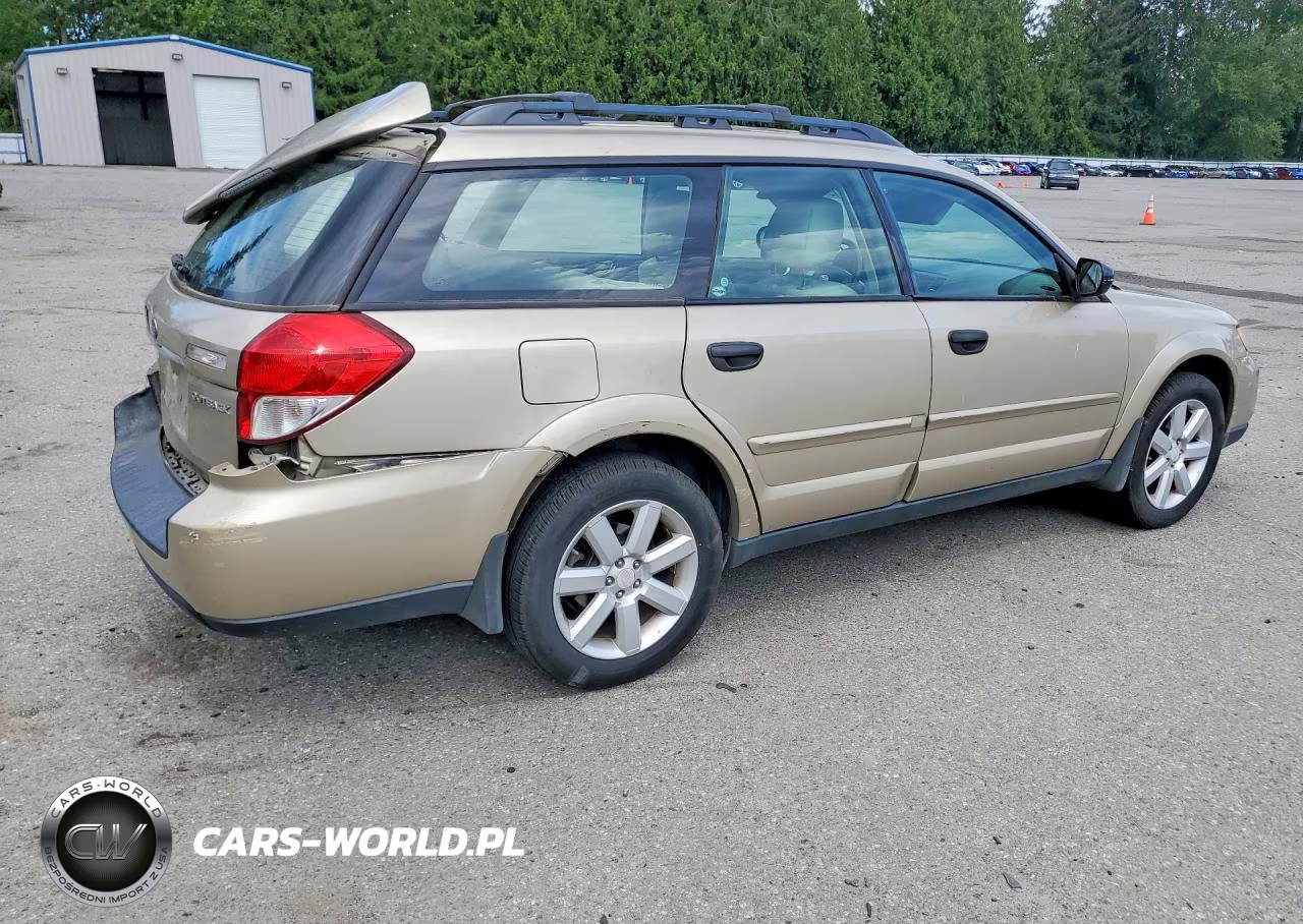 2008 Subaru Outback 2.5I VIN:4S4BP61C387341231 - 3