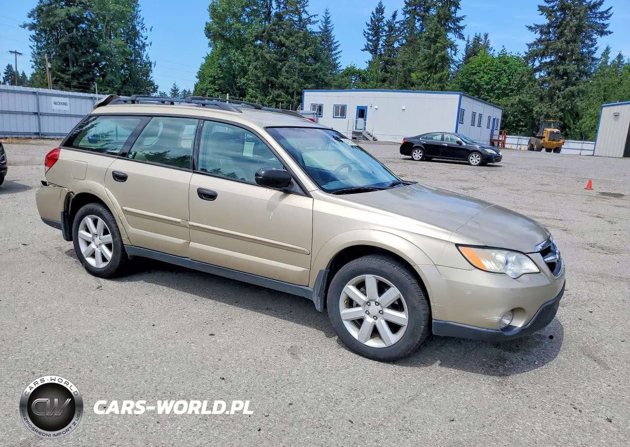 2008 Subaru Outback 2.5I VIN:4S4BP61C387341231 - 4