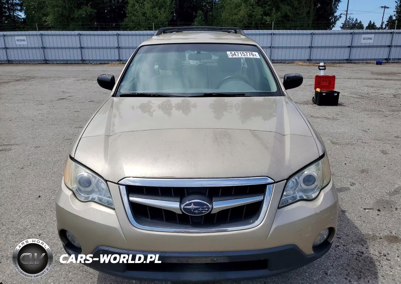 2008 Subaru Outback 2.5I VIN:4S4BP61C387341231 - 5
