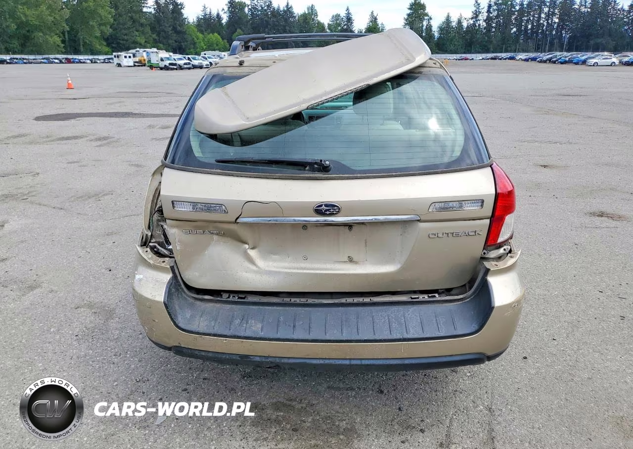 2008 Subaru Outback 2.5I VIN:4S4BP61C387341231 - 6