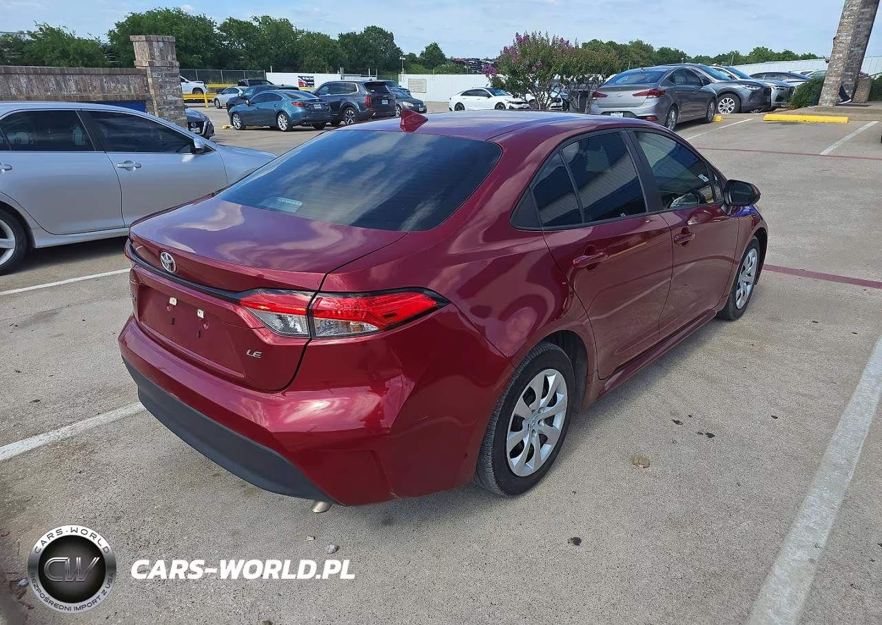 2023 Toyota Corolla Le VIN:5YFB4MDE4PP040396 - 4