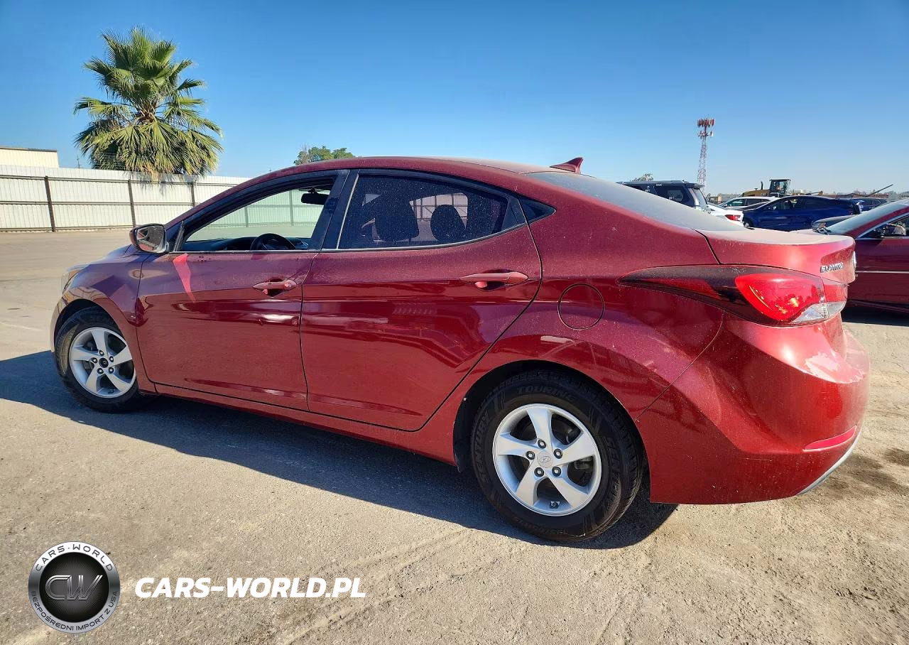 2015 Hyundai Elantra Se VIN:5NPDH4AE0FH646775 - 2