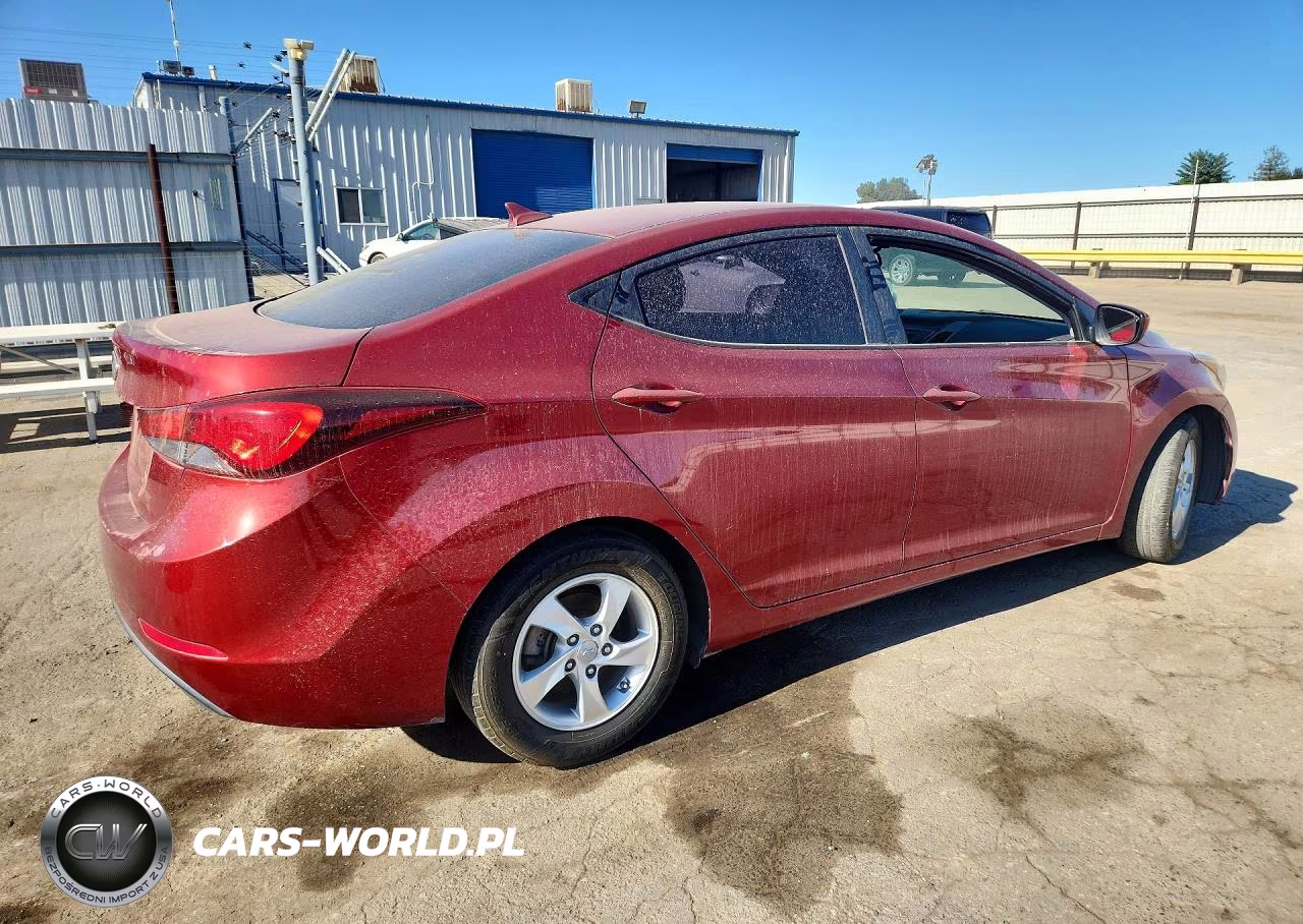 2015 Hyundai Elantra Se VIN:5NPDH4AE0FH646775 - 3