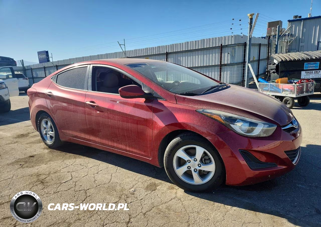 2015 Hyundai Elantra Se VIN:5NPDH4AE0FH646775 - 4