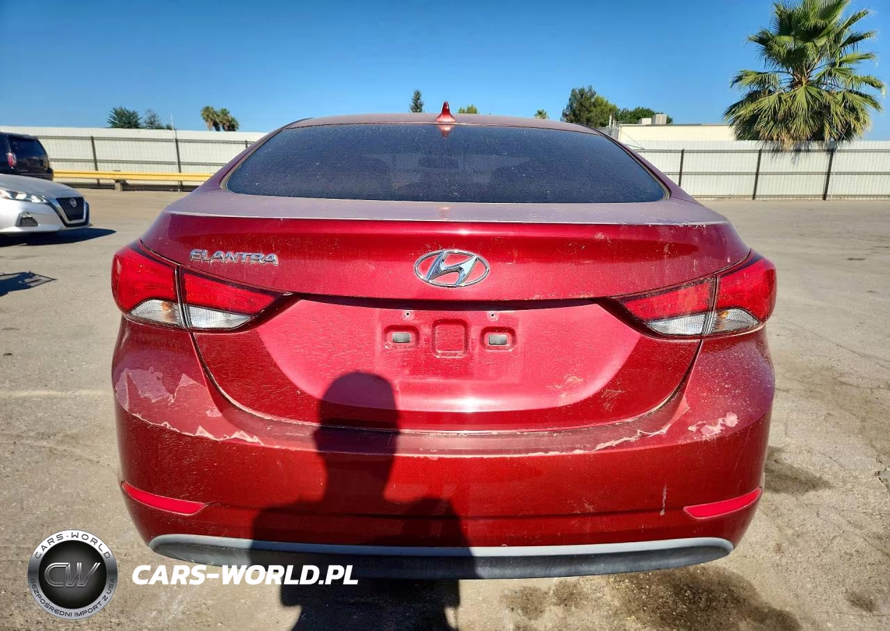 2015 Hyundai Elantra Se VIN:5NPDH4AE0FH646775 - 6