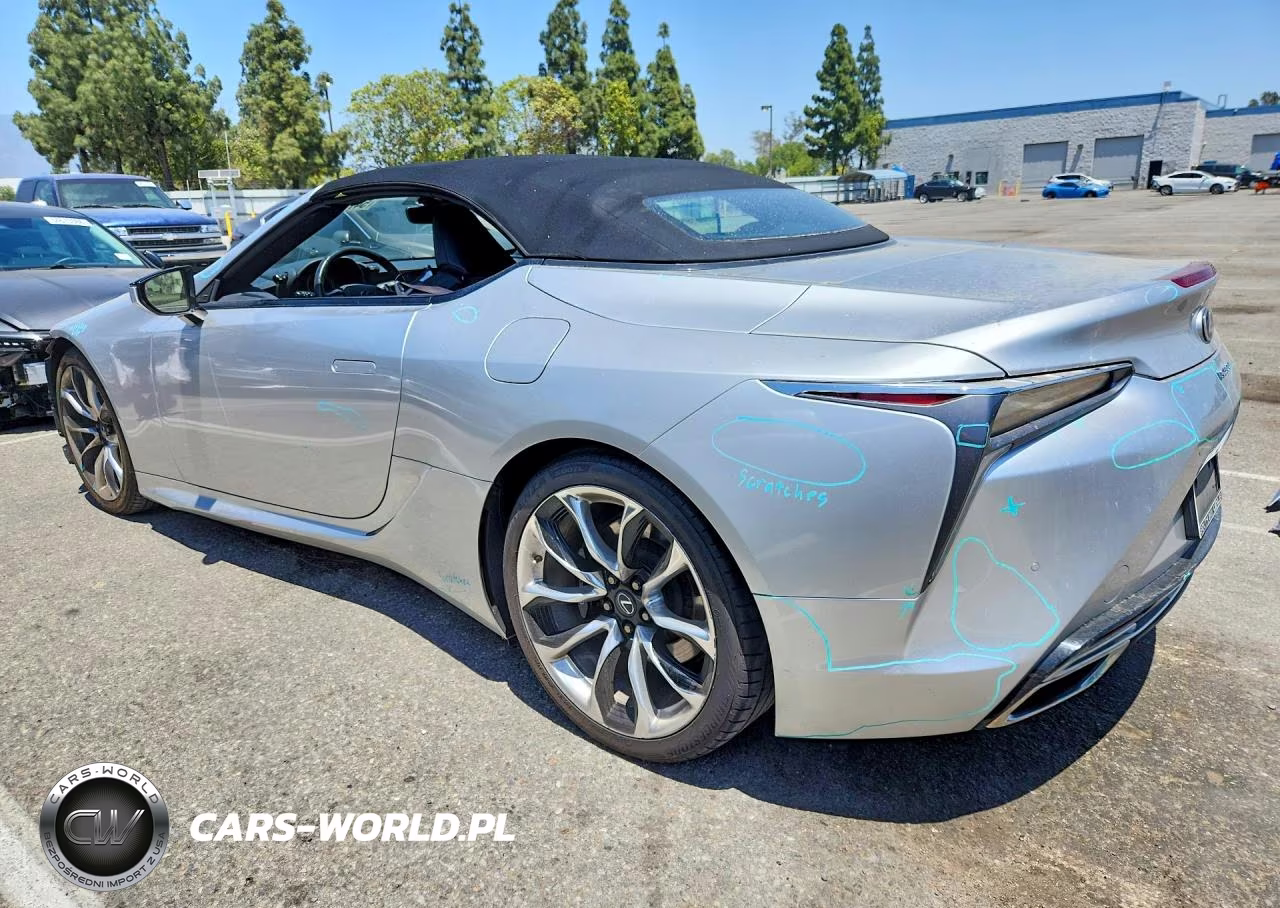 2021 Lexus Lc 500 VIN:JTHKPAAY4MA104214 - 2