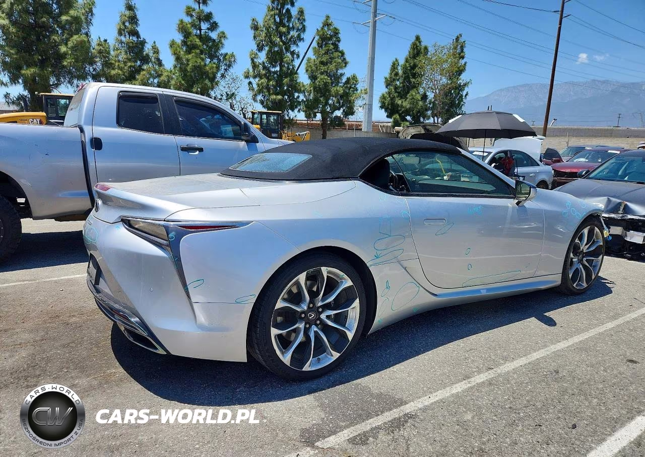 2021 Lexus Lc 500 VIN:JTHKPAAY4MA104214 - 3