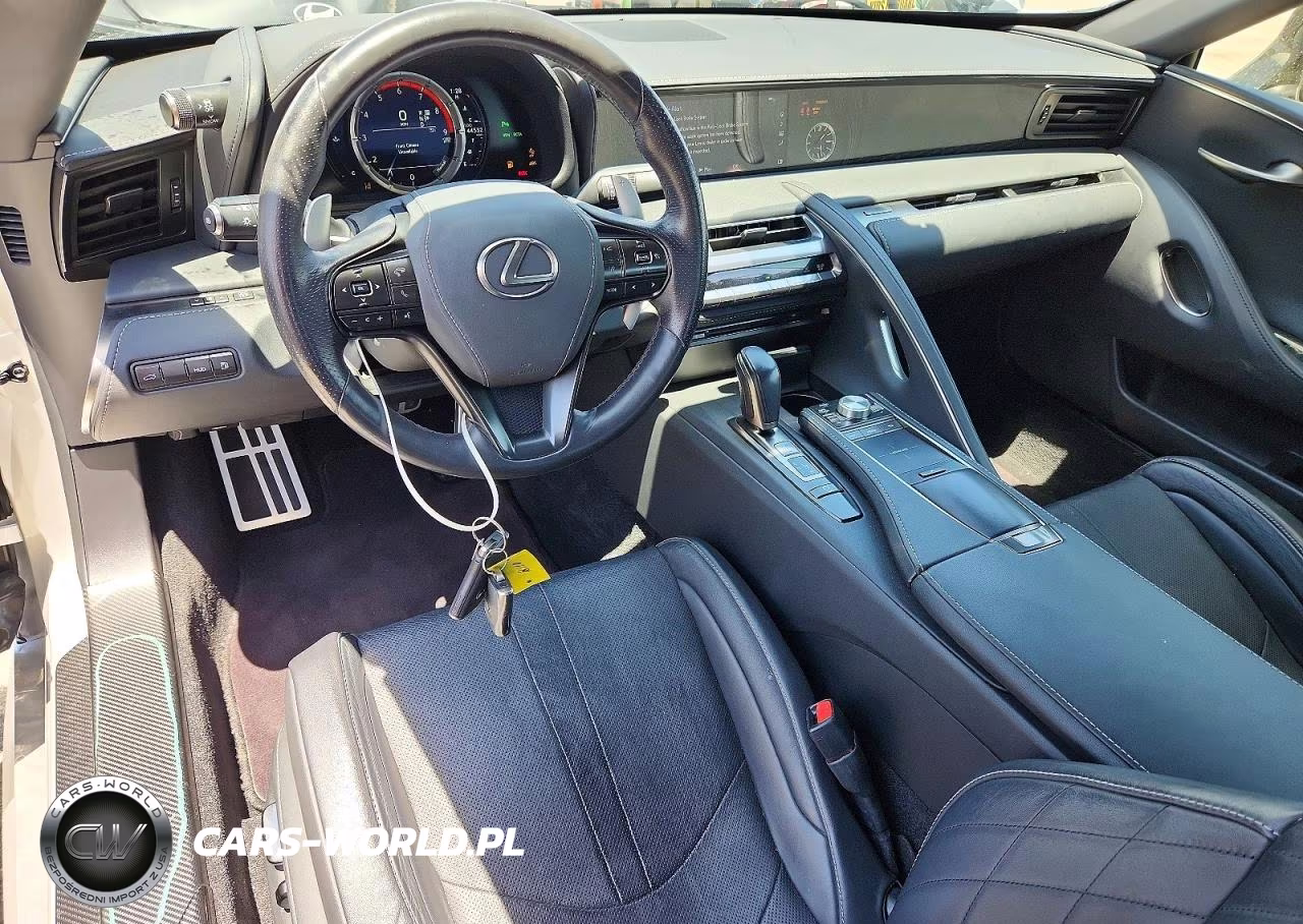 2021 Lexus Lc 500 VIN:JTHKPAAY4MA104214 - 8