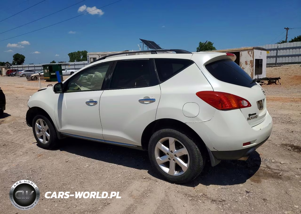 2009 Nissan Murano S VIN:JN8AZ18W09W140038 - 2