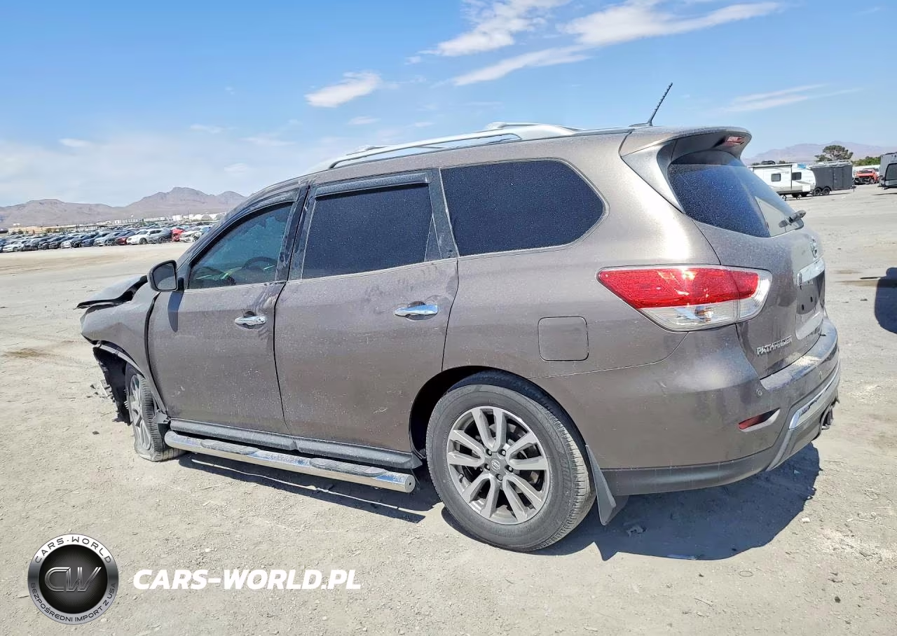 2014 Nissan Pathfinder Sv VIN:5N1AR2MN1EC630512 - 2