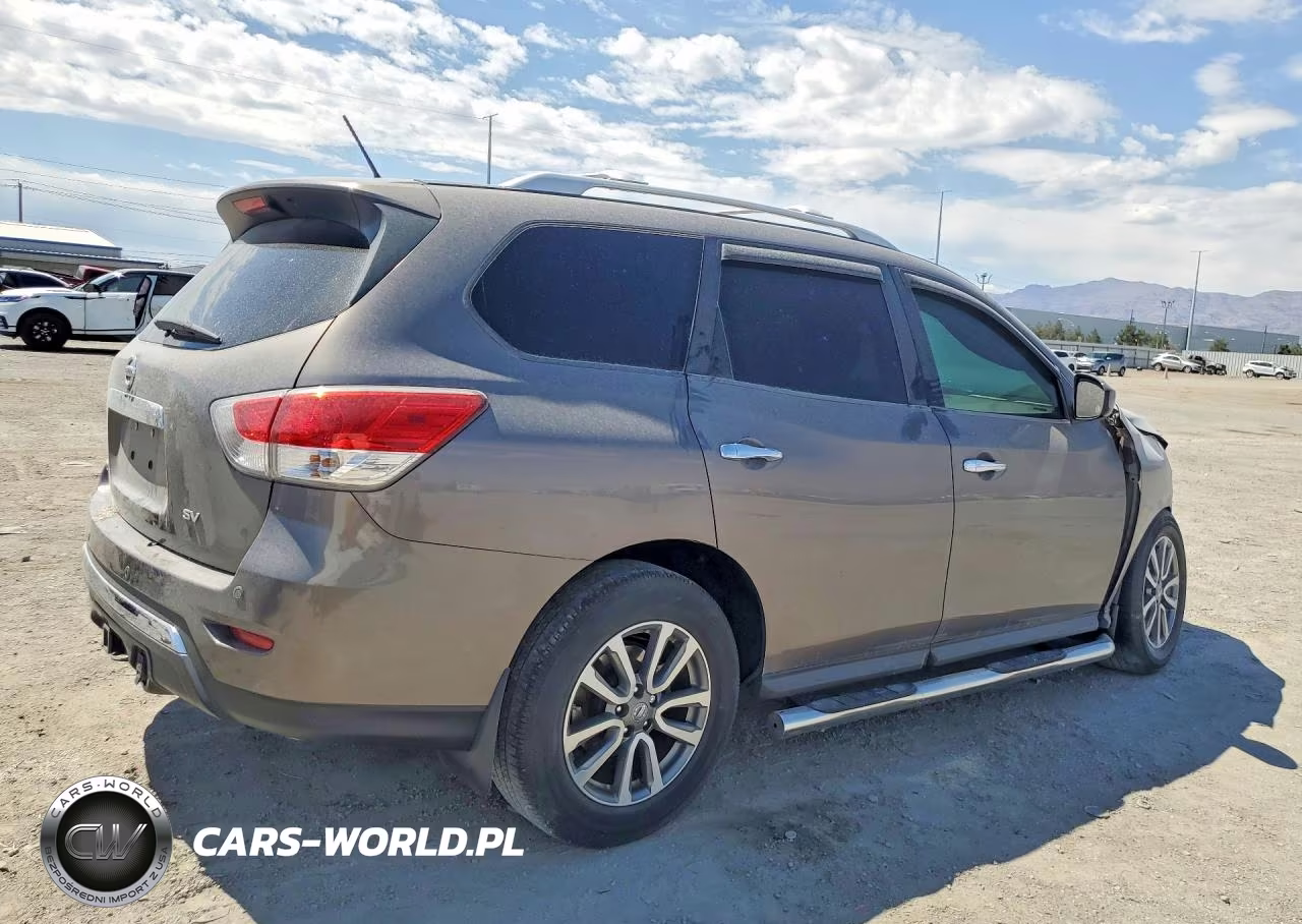 2014 Nissan Pathfinder Sv VIN:5N1AR2MN1EC630512 - 3