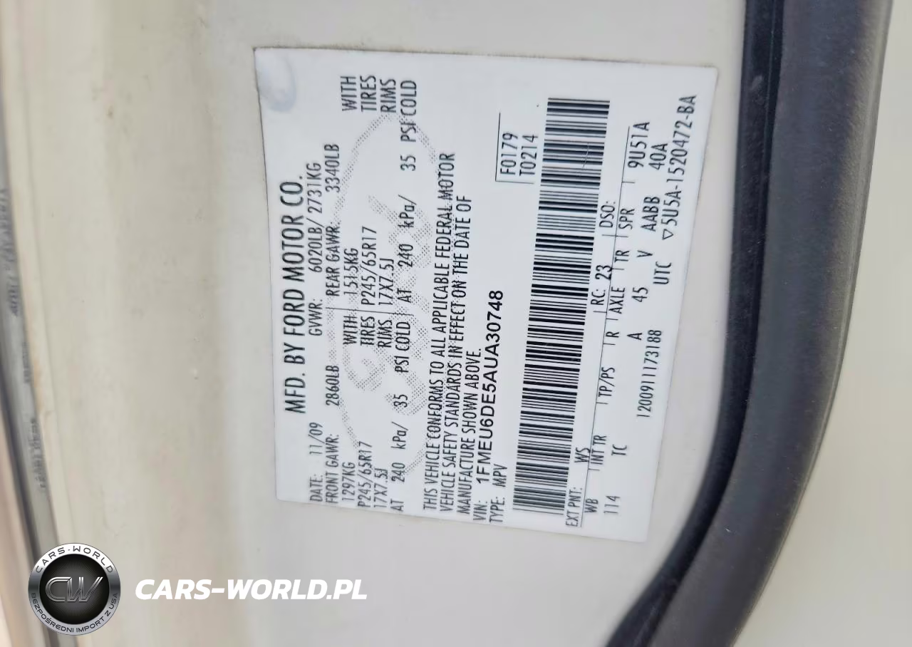 2010 Ford Explorer Xlt VIN:1FMEU6DE5AUA30748 - 13