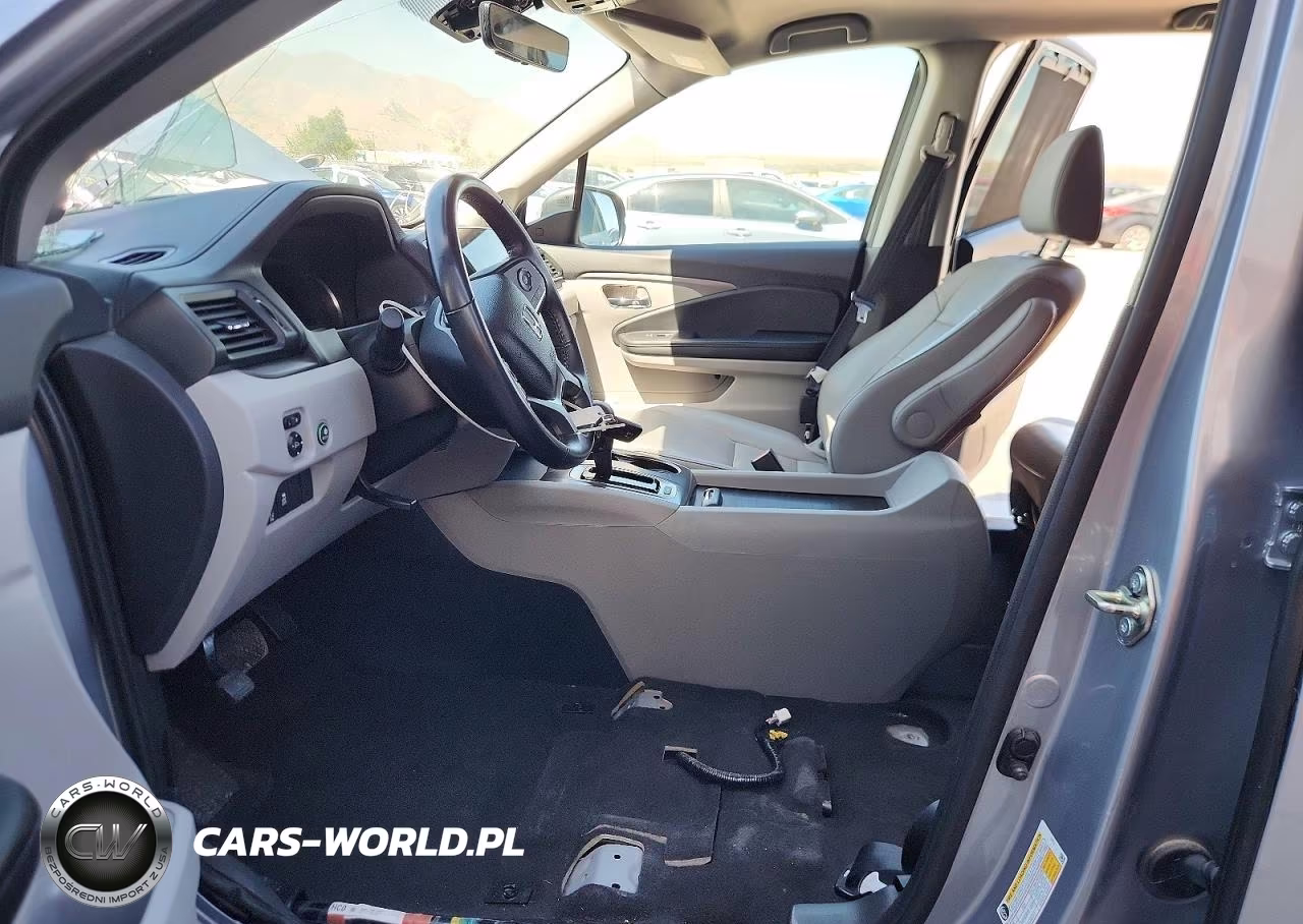 2020 Honda Pilot 2Wd Ex-L VIN:5FNYF5H54LB015931 - 7