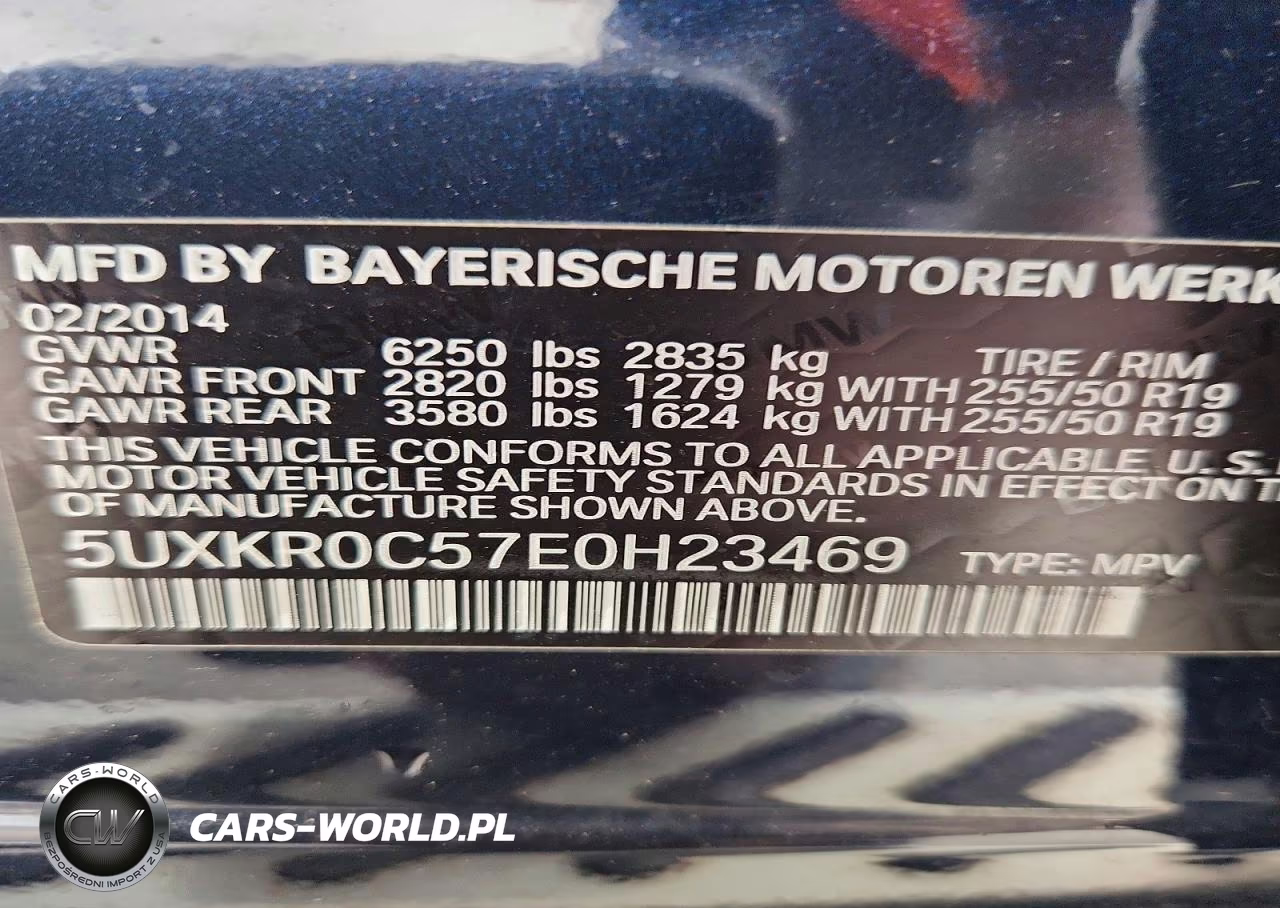 2014 BMW X5 xDrive35I VIN:5UXKR0C57E0H23469 - 13