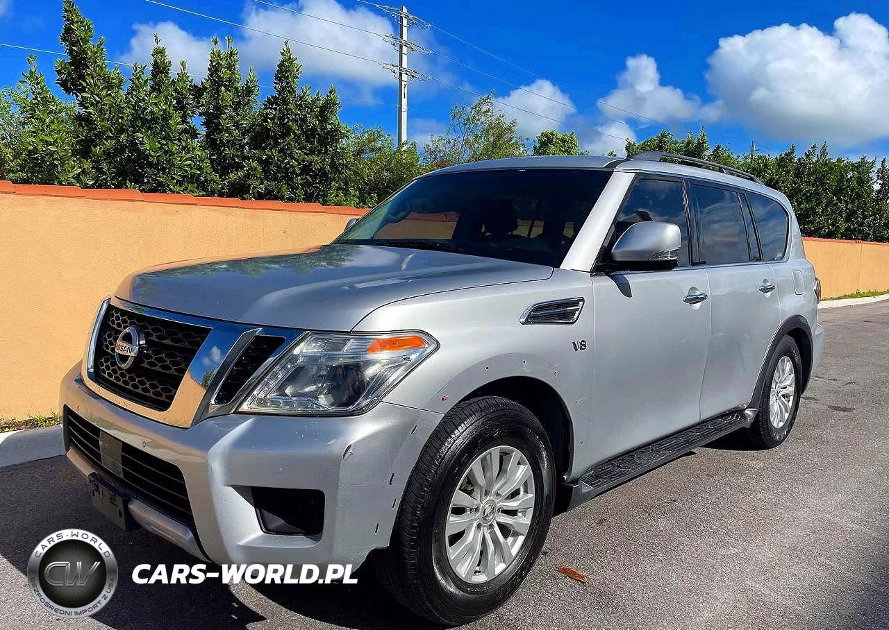 2017 Nissan Armada Sv VIN:JN8AY2NC1H9507061 - 2