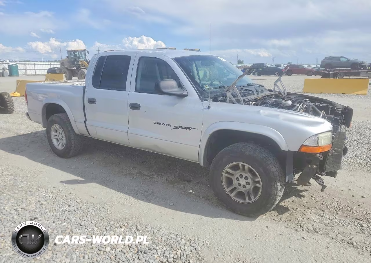 2001 Dodge Dakota Quad VIN:1B7HG2AZ21S308543 - 4