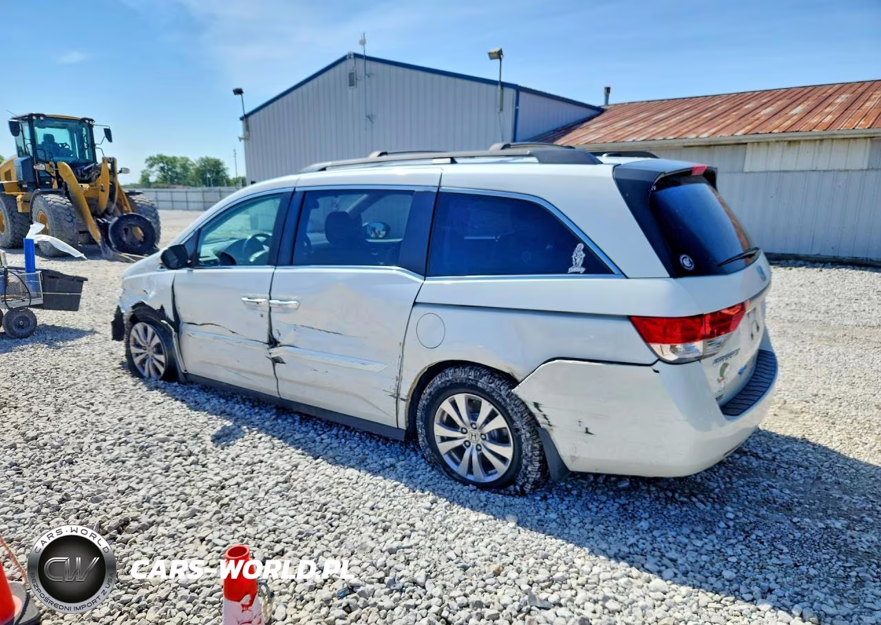 2016 Honda Odyssey Exl VIN:5FNRL5H64GB065837 - 2