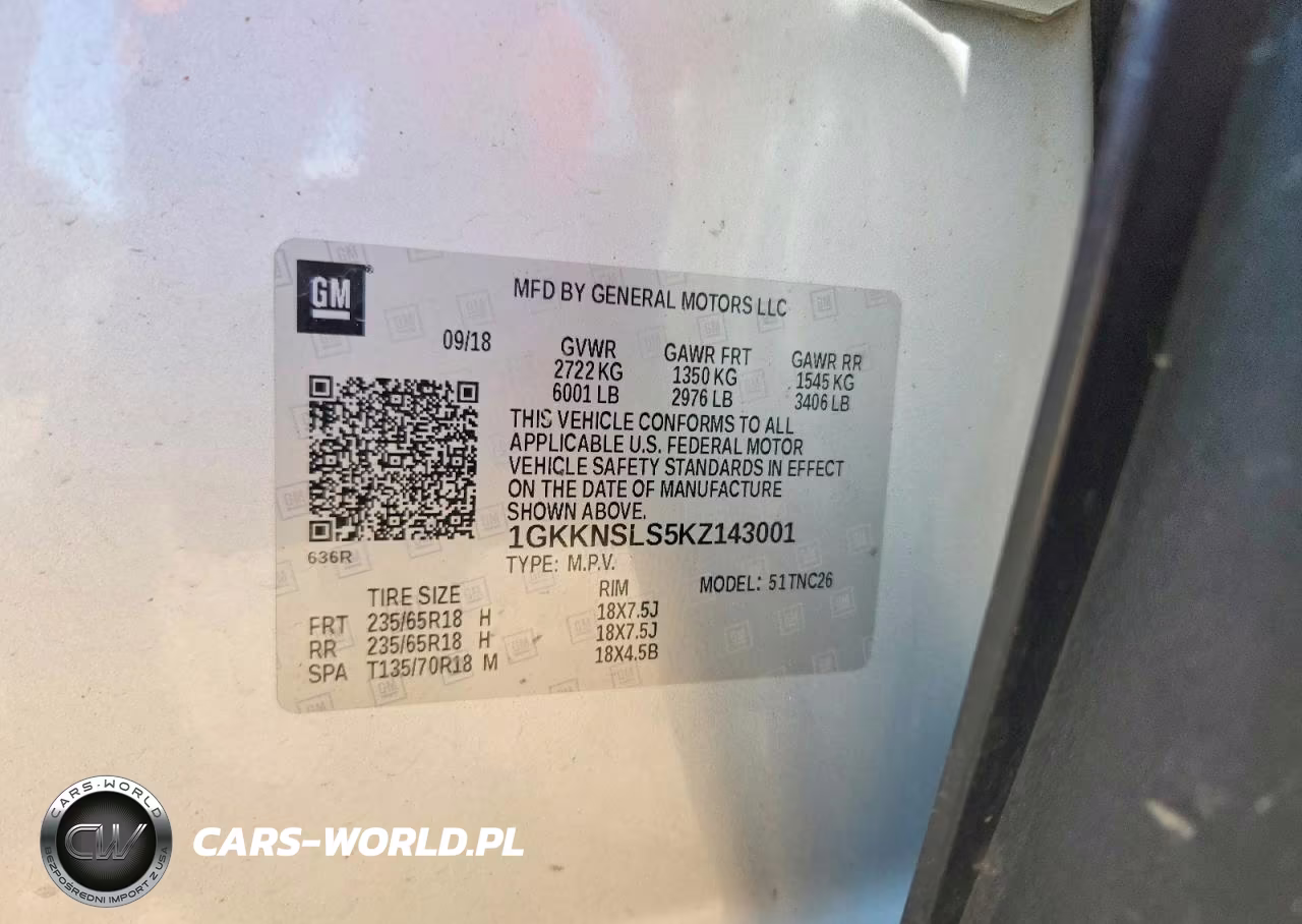 2019 GMC Acadia Sle VIN:1GKKNSLS5KZ143001 - 13