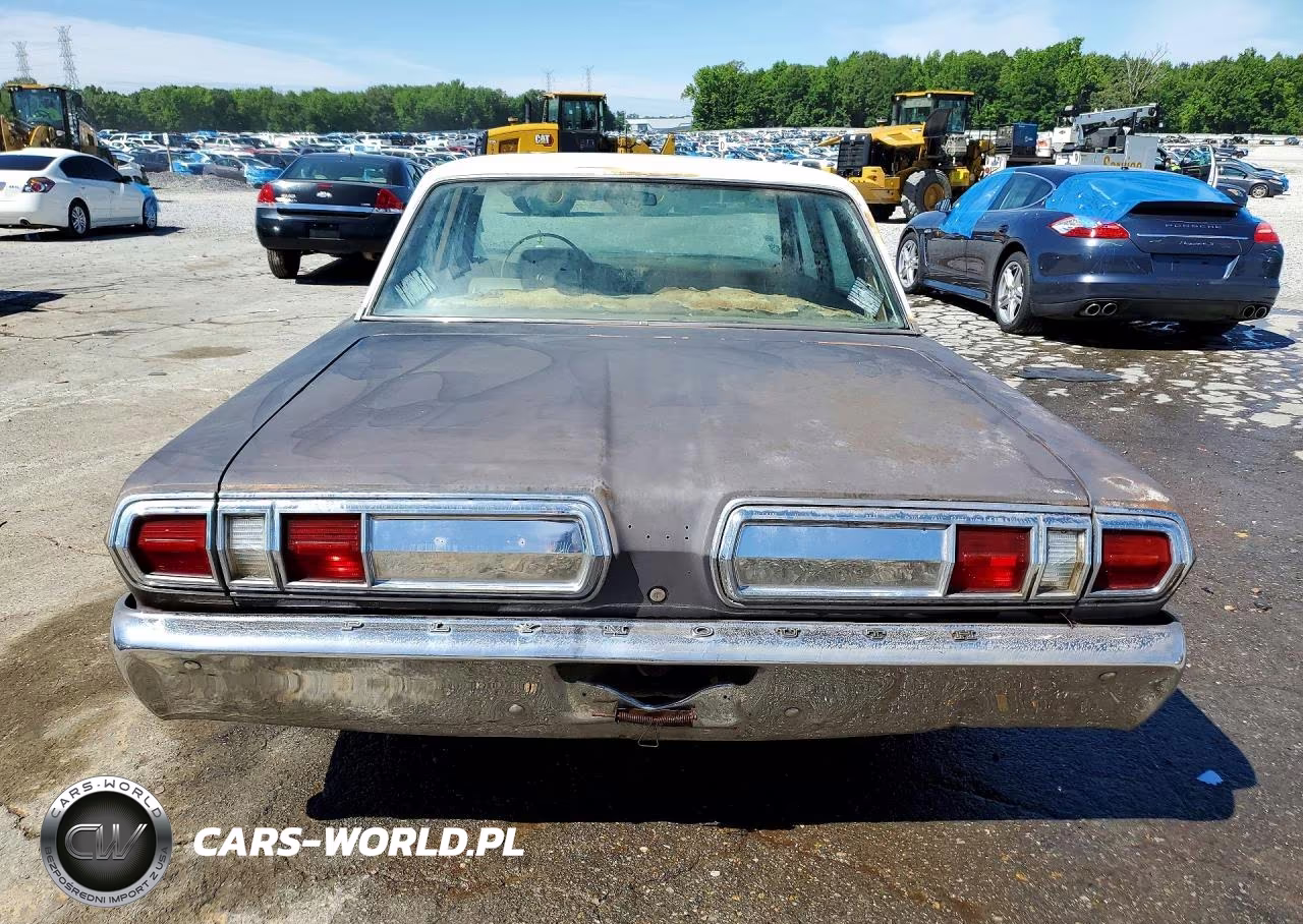 1968 Plym Gran Fury VIN:PH41E62164453 - 6