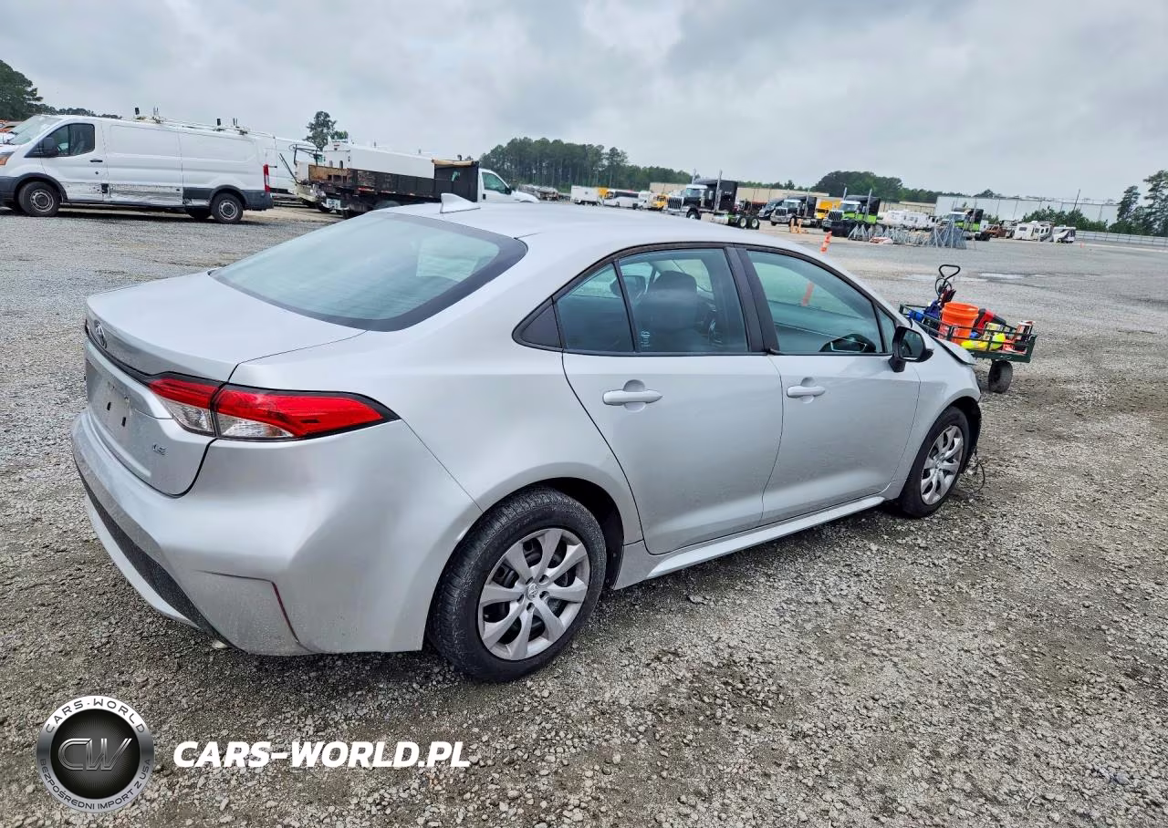 2022 Toyota Corolla Le VIN:5YFEPMAE8NP342358 - 3