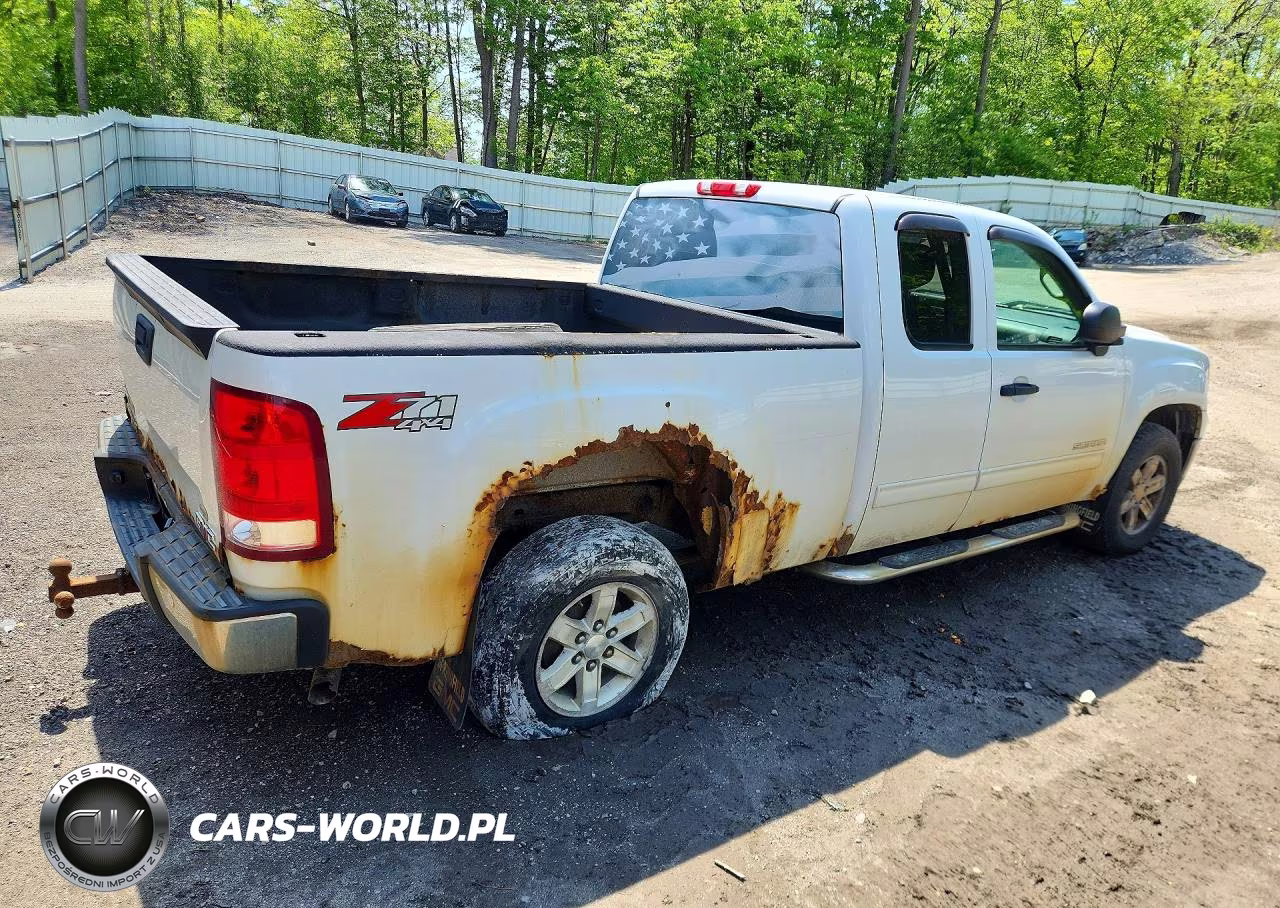 2012 GMC Sierra K1500 Sle VIN:1GTR2VE73CZ257397 - 3