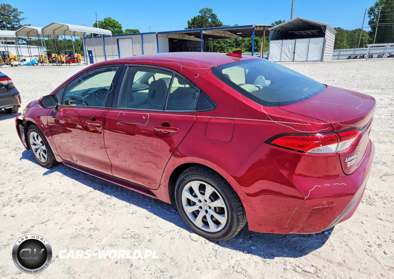 2022 Toyota Corolla Le VIN:JTDEPMAE9NJ207734 - 2