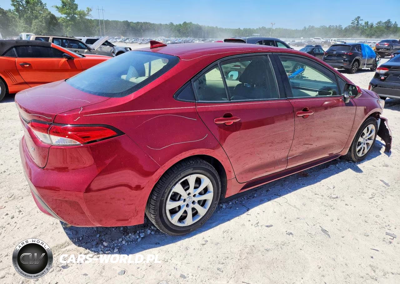 2022 Toyota Corolla Le VIN:JTDEPMAE9NJ207734 - 3