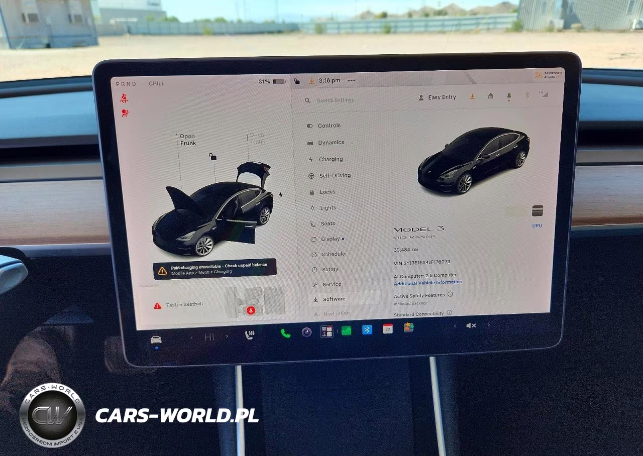 2018 Tesla Model 3 VIN:5YJ3E1EA4JF176073 - 9