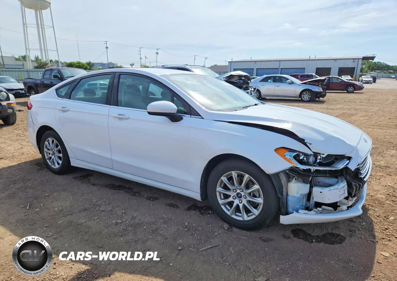 2017 Ford Fusion S VIN:3FA6P0G76HR393710 - 4