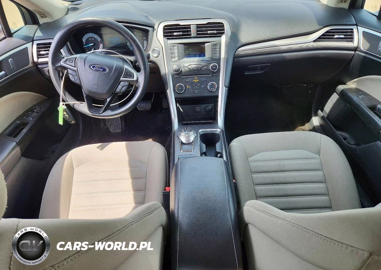 2017 Ford Fusion S VIN:3FA6P0G76HR393710 - 8