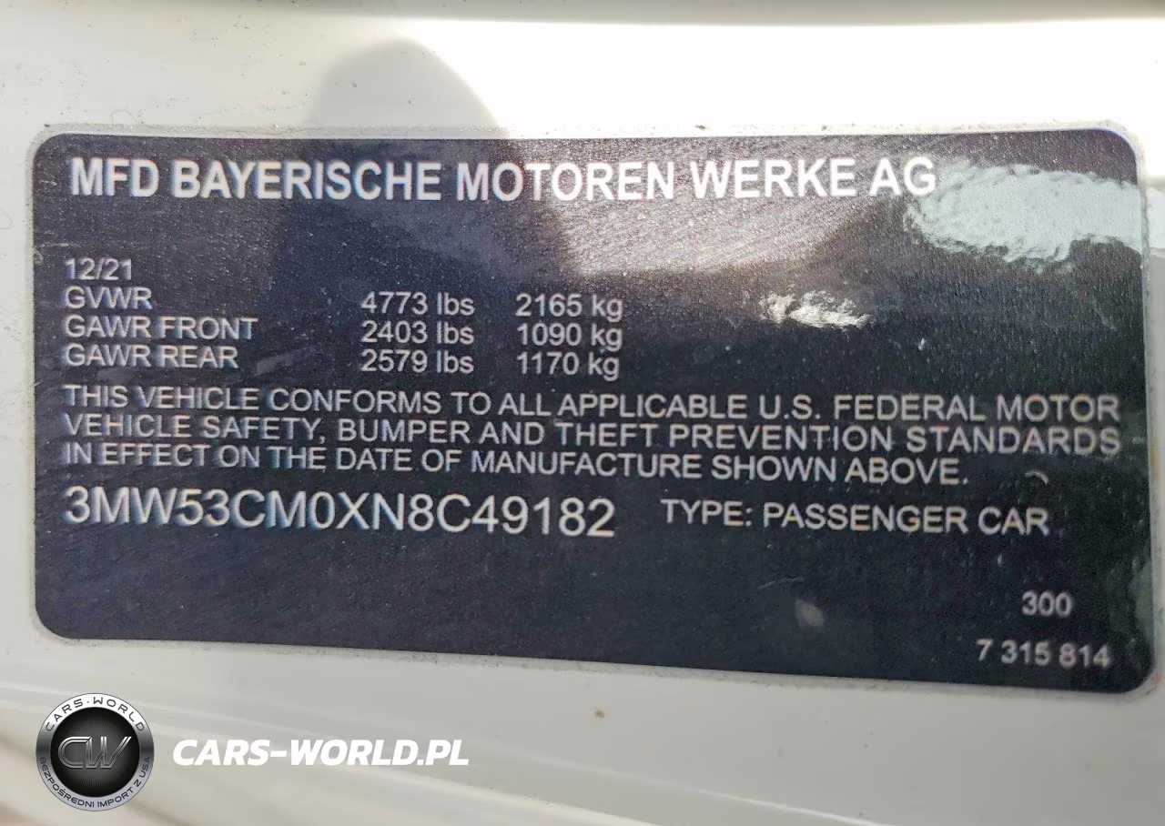 2022 BMW M240Xi VIN:3MW53CM0XN8C49182 - 12
