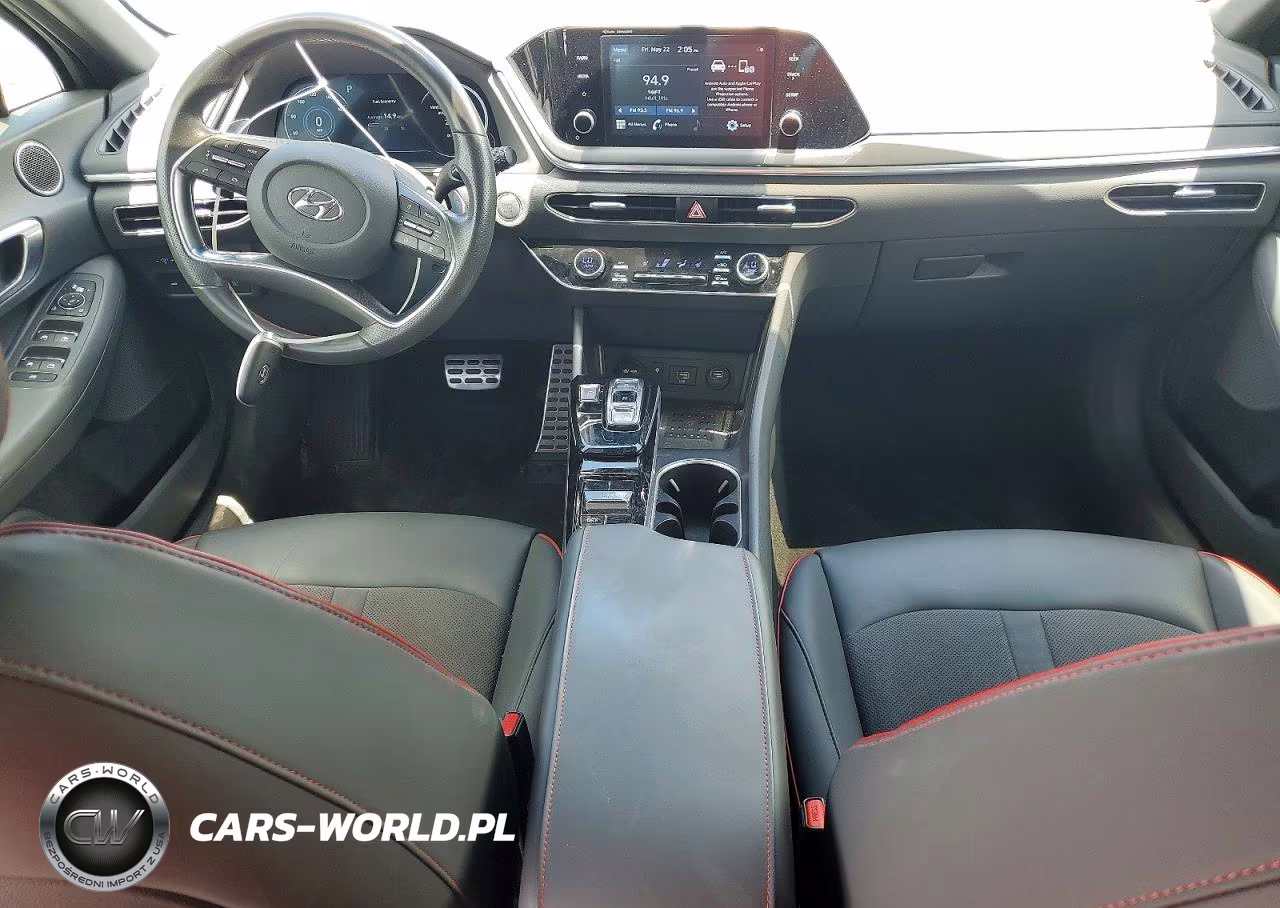 2021 Hyundai Sonata Sel Plus VIN:5NPEJ4J22MH067217 - 8