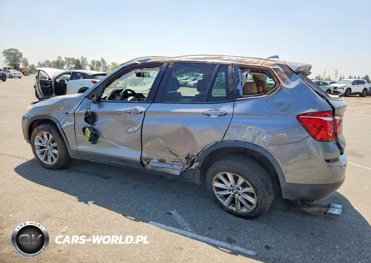 2017 BMW X3 xDrive28I VIN:5UXWX9C38H0W67750 - 2