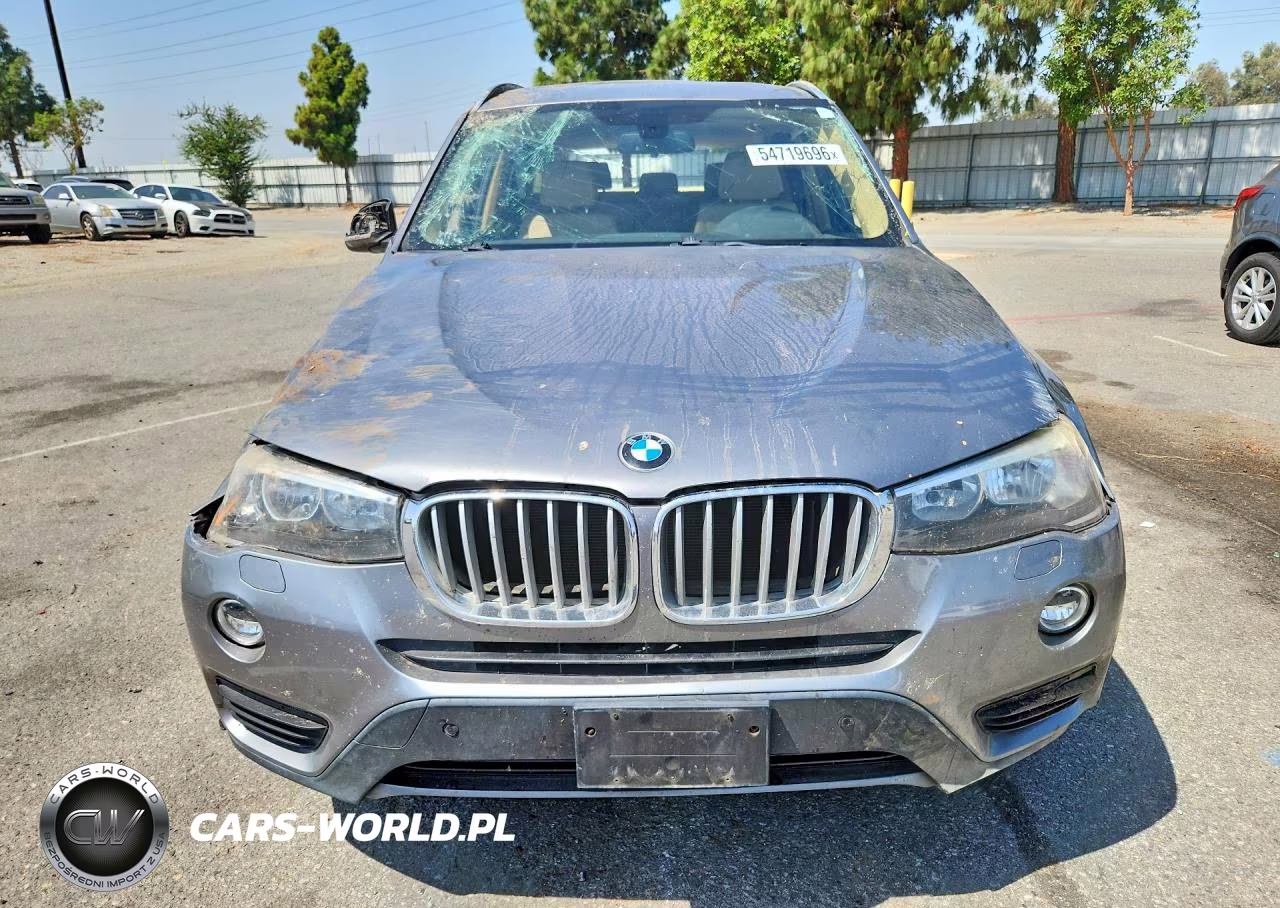2017 BMW X3 xDrive28I VIN:5UXWX9C38H0W67750 - 5
