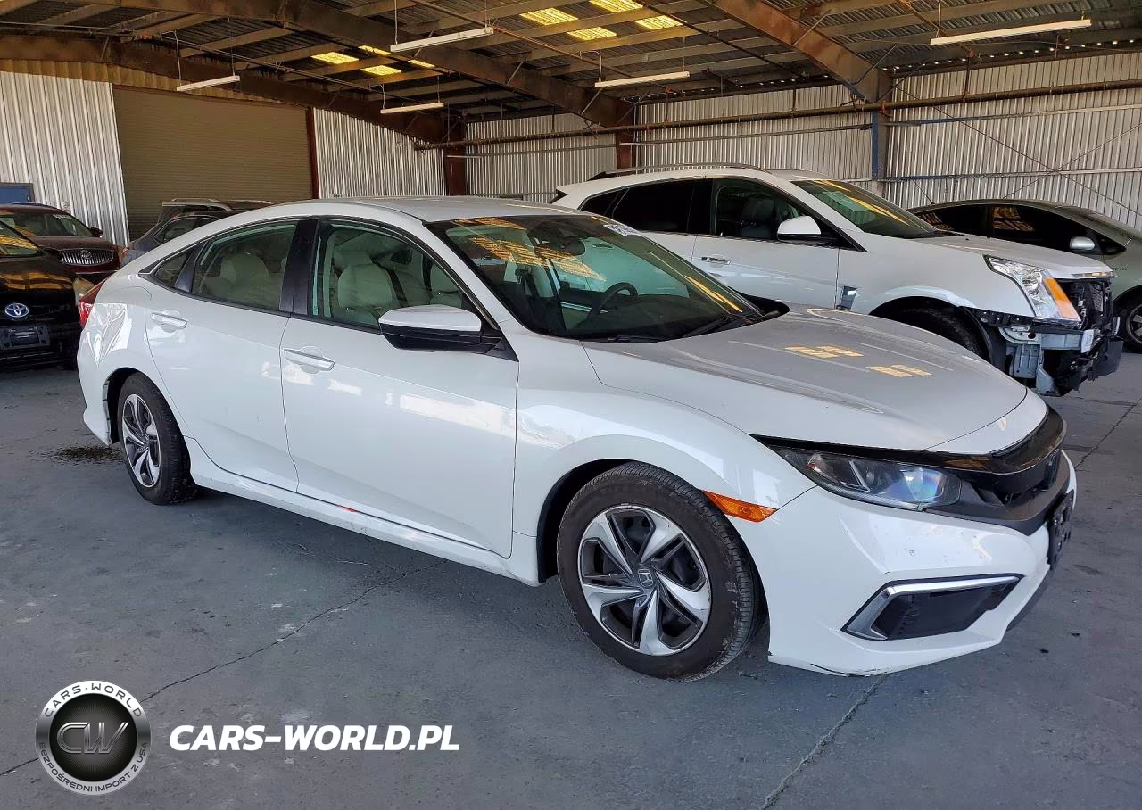 2019 Honda Civic Lx VIN:19XFC2F66KE204689 - 4