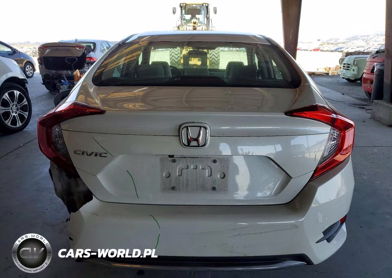 2019 Honda Civic Lx VIN:19XFC2F66KE204689 - 6