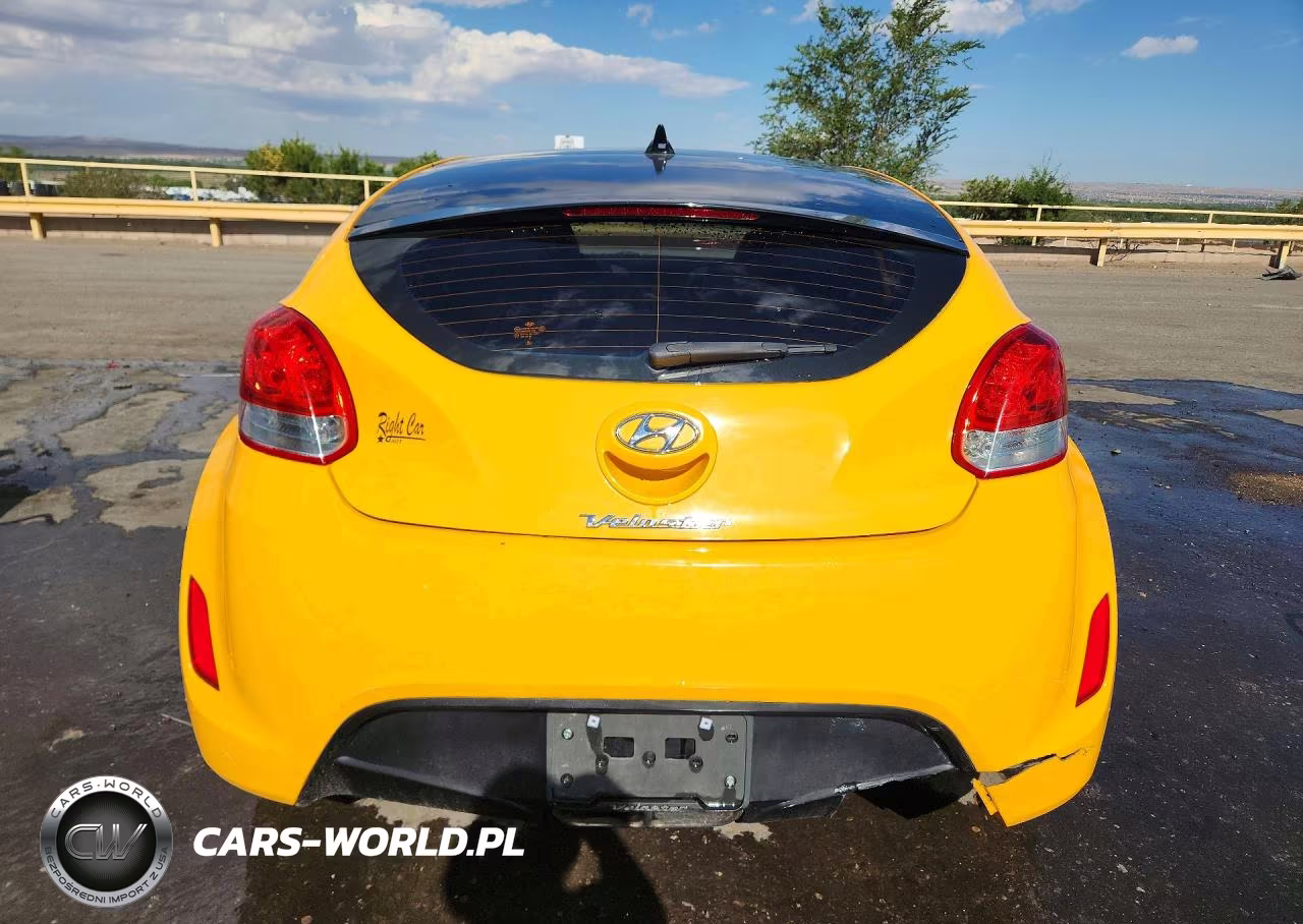 2013 Hyundai Veloster Base VIN:KMHTC6AD1DU177482 - 6