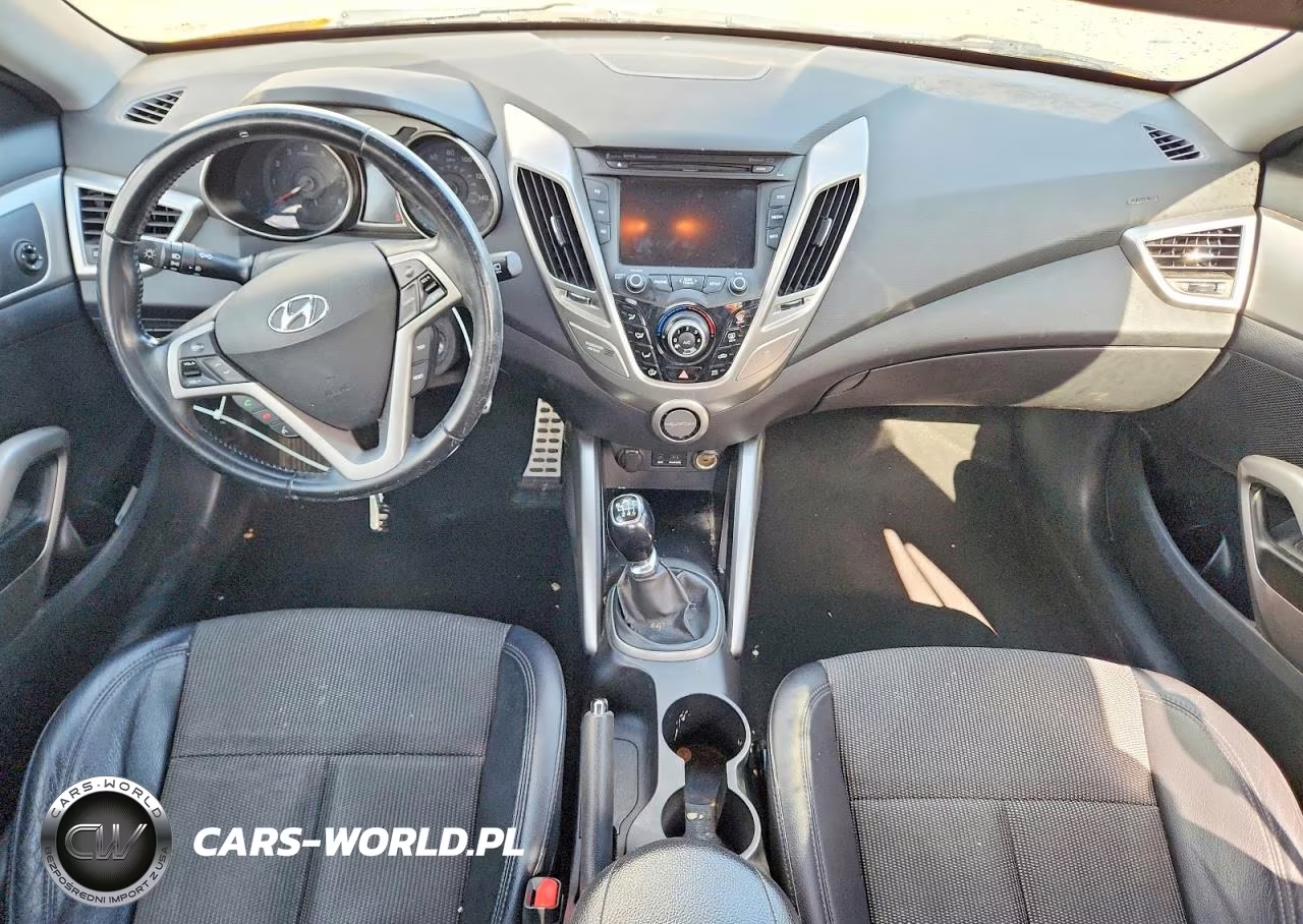 2013 Hyundai Veloster Base VIN:KMHTC6AD1DU177482 - 8