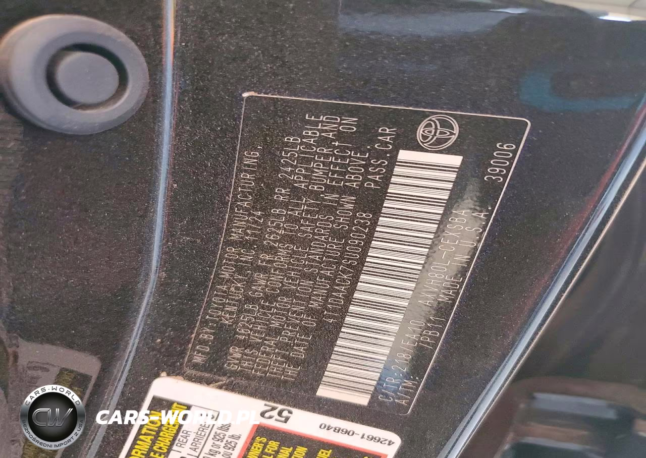 2025 Toyota Camry Se VIN:4T1DAACK7SU090238 - 12