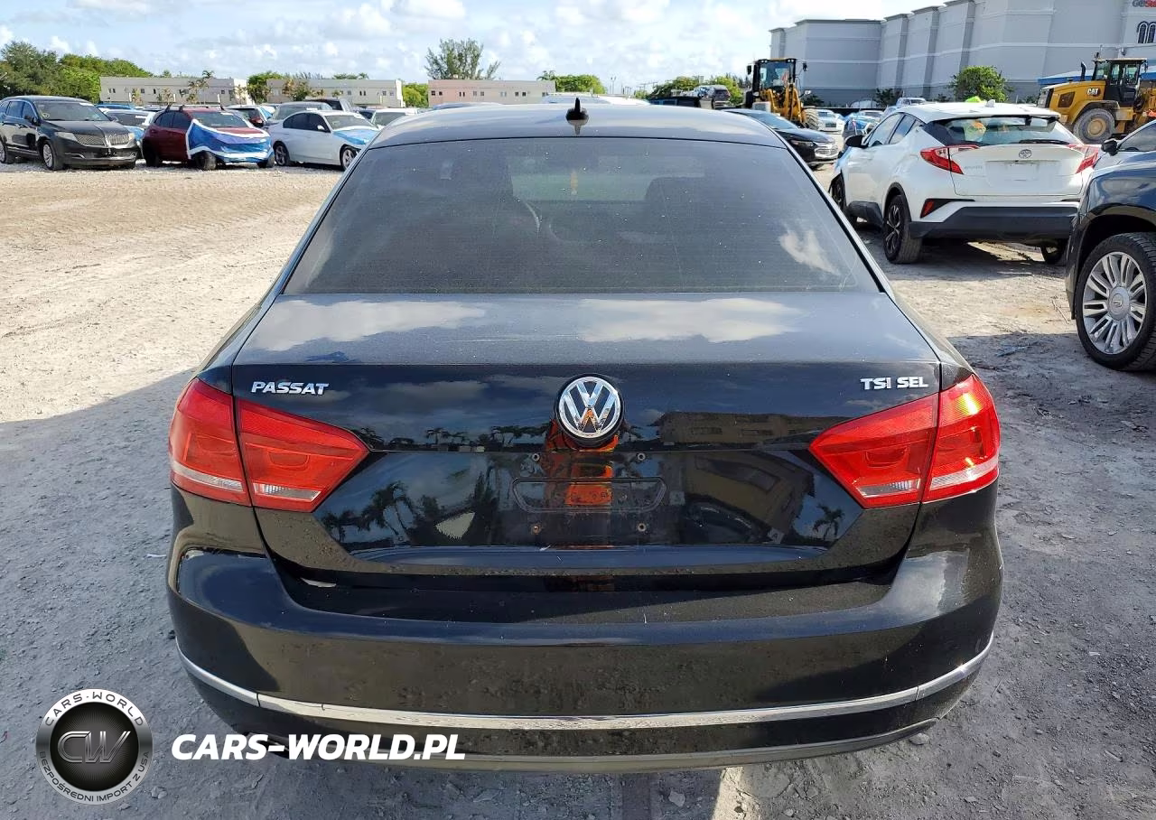2014 Volkswagen Passat Sel VIN:1VWCT7A37EC052539 - 6